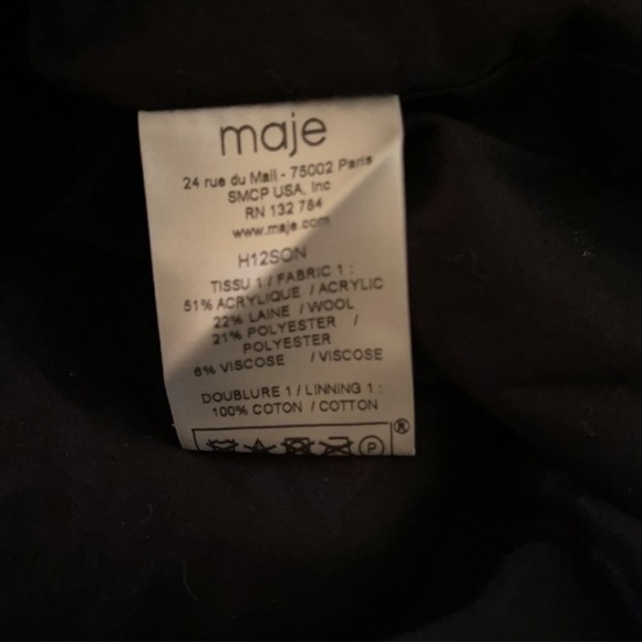 HP! 🎉❤️ Maje ‘Son’ Wool Blend Mini Skirt - Picture 8 of 11